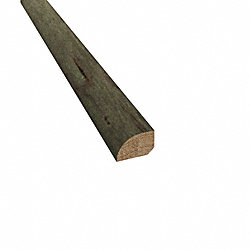 Prefinished Mediterranean Maple Hardwood 1/2 in thick x .75 in wide x 78 in Length Shoe Molding